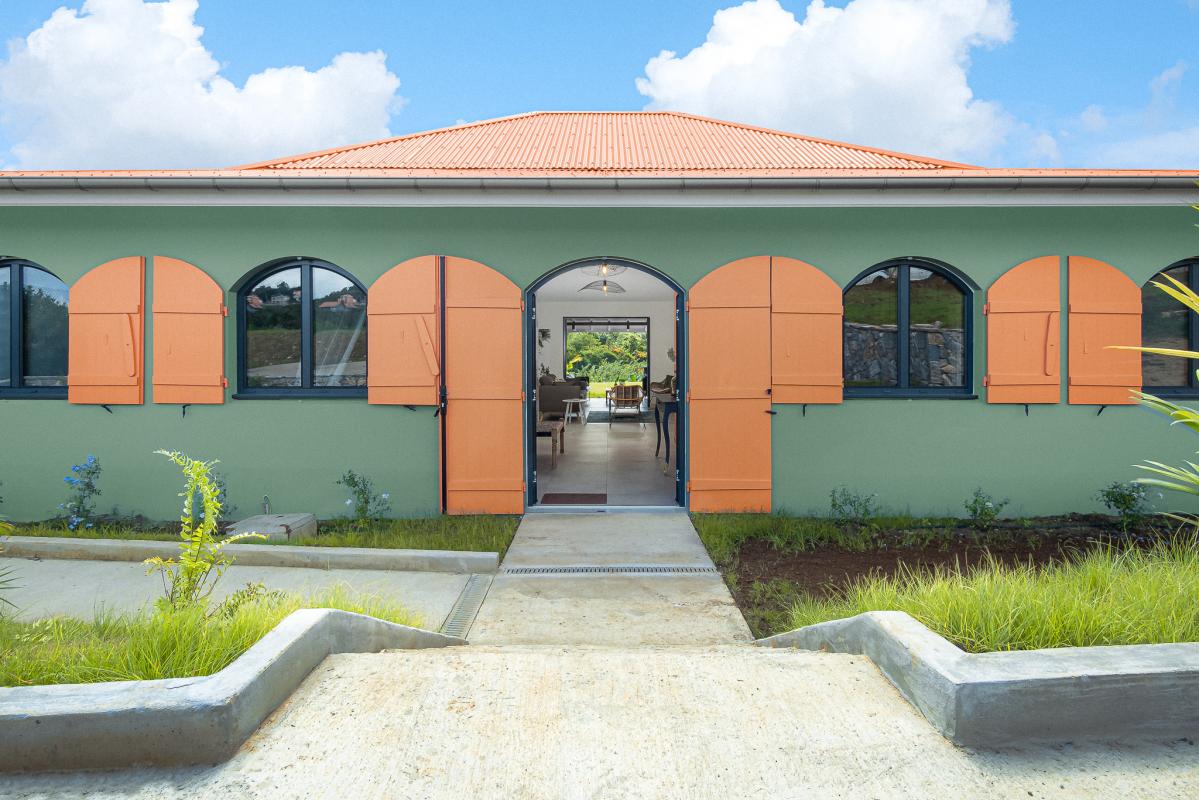 facade location de villa Martinique 6 personnes avec piscine_13